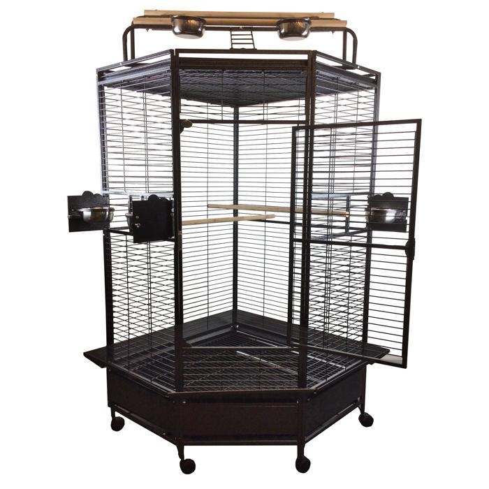 Large Corner Bird Cage - Planet Pet